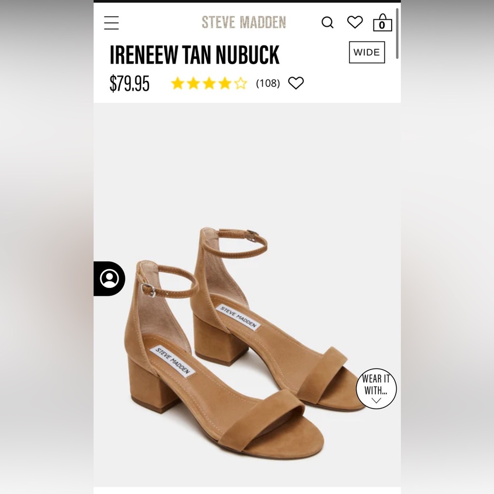 Steve Madden Womens/Girls Suede Sandals